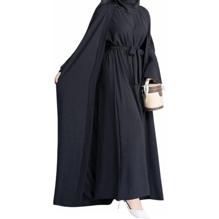 Abaya Lufya (Black)